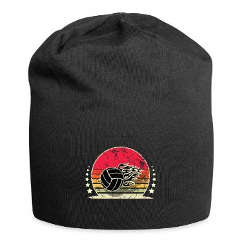 Volley-ball - Bonnet en jersey - noir - Devant