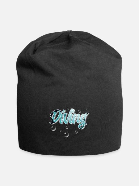 Taucher Tauchen - Jersey-Beanie - Schwarz