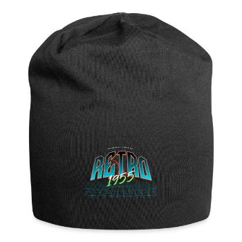 1955 Year of birth Year of birth - Jersey Beanie - black - Front