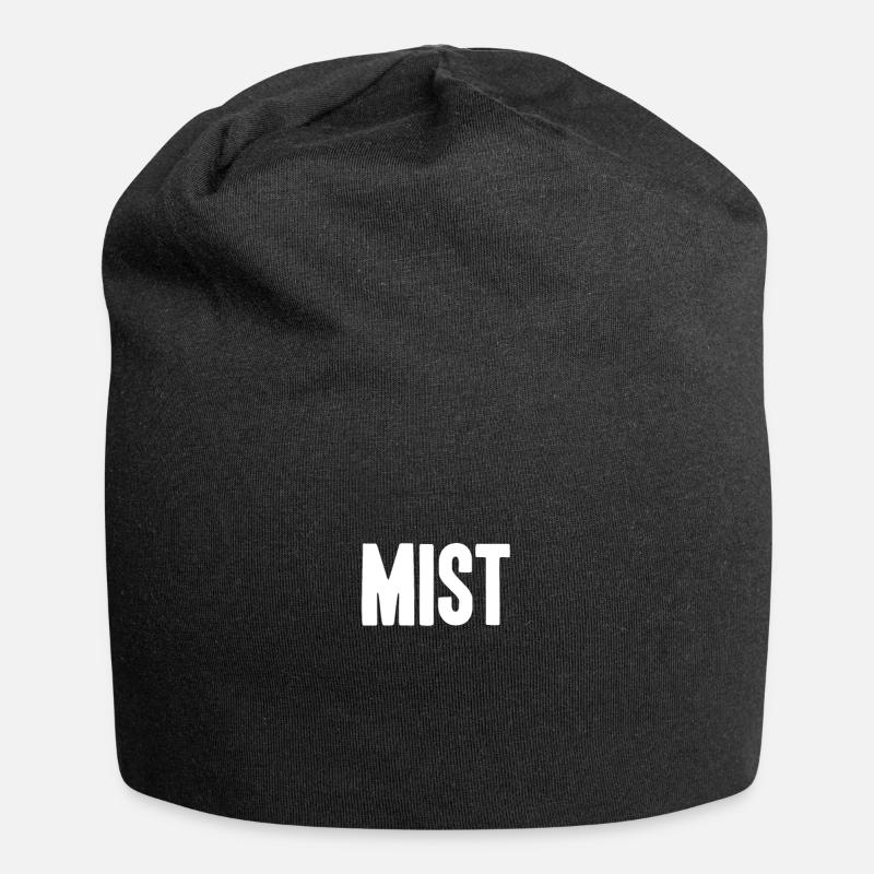 crotte - Bonnet en jersey - noir