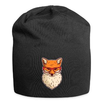 Nerd Renard - Bonnet en jersey - noir - Devant