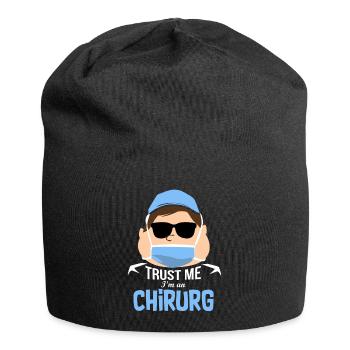 Médecin chirurgien - Bonnet en jersey - noir - Devant