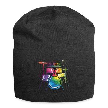Schlagzeug - Jersey-Beanie - Anthrazit - Vorne