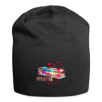 Bestatter - Jersey-Beanie - Schwarz - Vorne