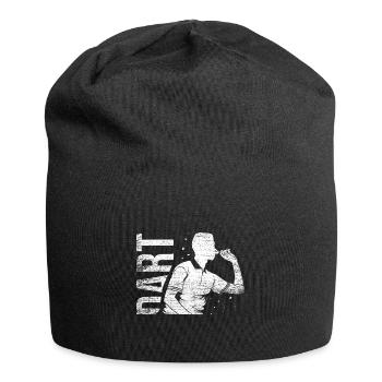 Darts Gift - Jersey Beanie - black - Front