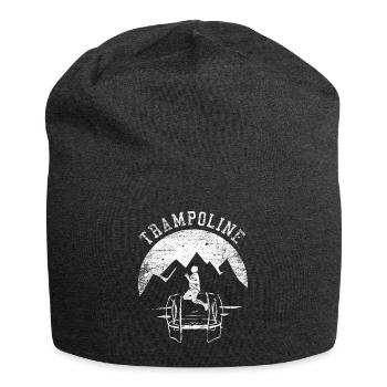 Cadeau trampoline - Bonnet en jersey - charbon - Devant