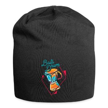 Bata-Trommel Polygon - Jersey-Beanie - Schwarz - Vorne