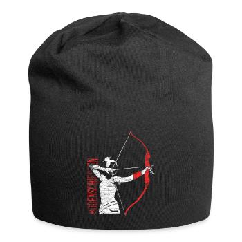 tir à l'arc - Bonnet en jersey - noir - Devant