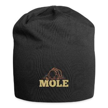 Maulwurf - Jersey-Beanie - Schwarz - Vorne