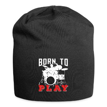 Schlagzeug - Jersey-Beanie - Schwarz - Vorne