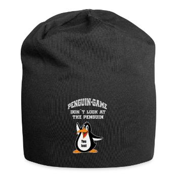 Penguin Game - Jersey Beanie - black - Front
