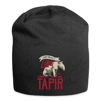 Tapire - Jersey-Beanie - Schwarz - Vorne