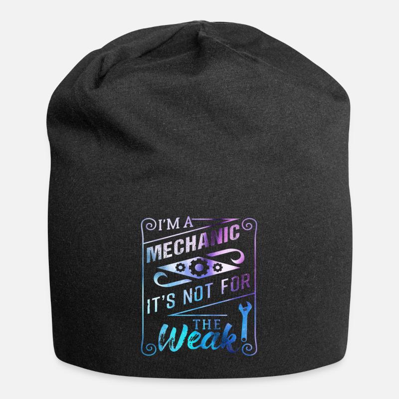 Mécanicien - Bonnet en jersey - noir