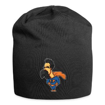 Friedrich Nietzsche - Bonnet en jersey - noir - Devant
