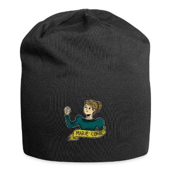 Cadeau de physicien Marie Curie - Bonnet en jersey - noir - Devant