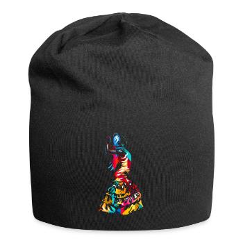 Flamenco - Jersey Beanie - black - Front