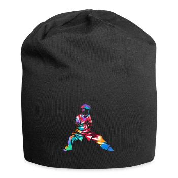 Tai Chi - Jersey-Beanie - Schwarz - Vorne