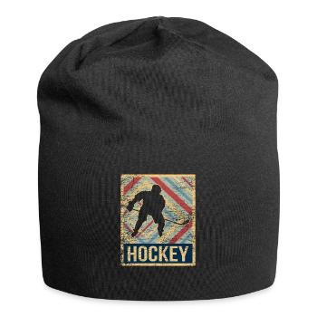 Hockey - Jersey-Beanie - Schwarz - Vorne