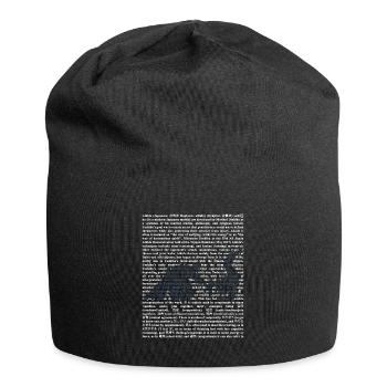 Aikido - Jersey-Beanie - Schwarz - Vorne