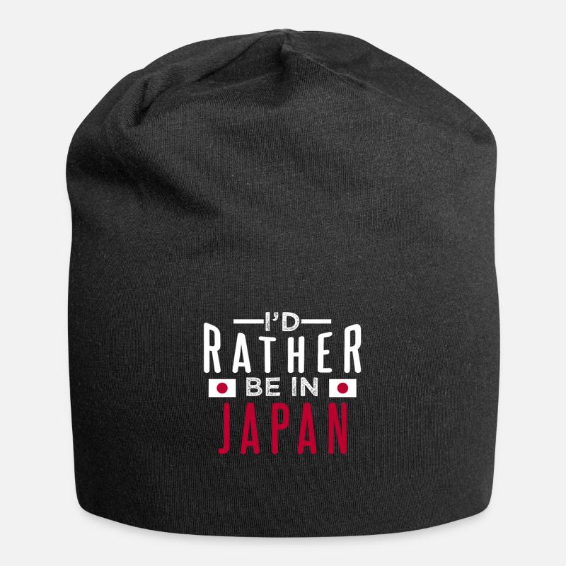Japan - Jersey-Beanie - Schwarz