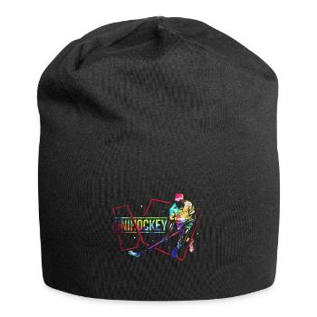 Floorball Gift - Jersey Beanie - black - Front