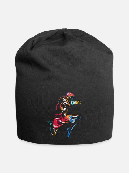 Cadeau de Muay Thai Fighter - Bonnet en jersey - noir