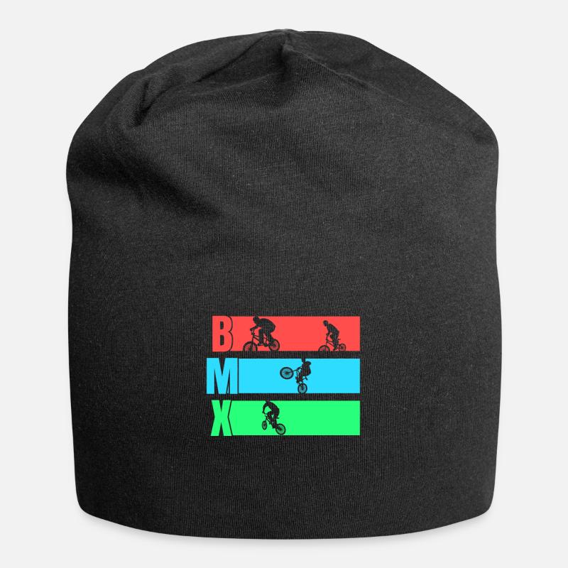 BMX - Bonnet en jersey - noir