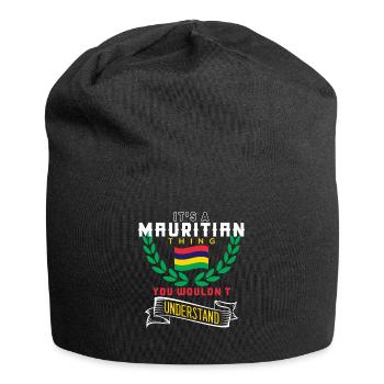 Mauritius - Jersey Beanie - black - Front