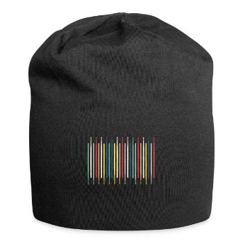 Schlagzeug Drumsticks - Jersey-Beanie - Schwarz - Vorne