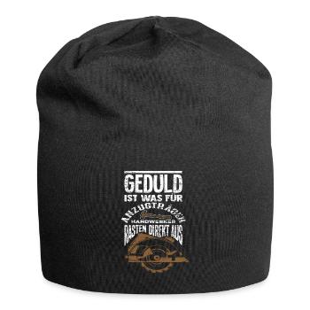 Zimmerer Handwerker - Jersey-Beanie - Schwarz - Vorne