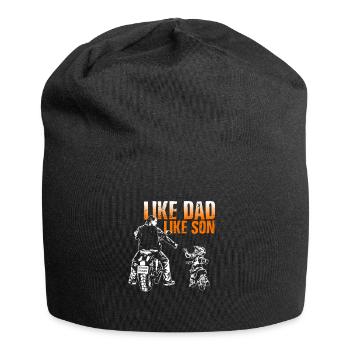 like dad so son - Jersey Beanie - black - Front