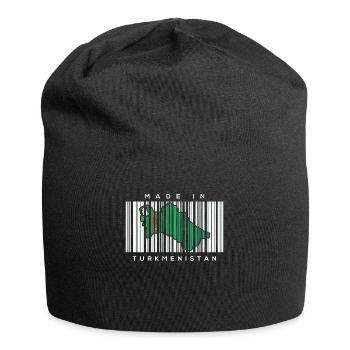 Turkmenistan - Jersey-Beanie - Schwarz - Vorne