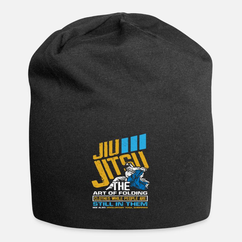 Jiu Jitsu - Bonnet en jersey - noir