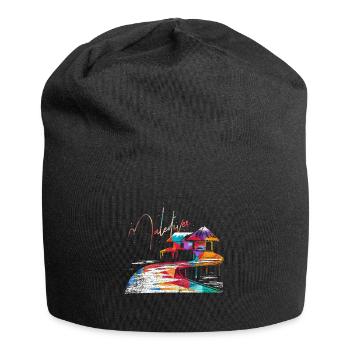 Maldives gift - Jersey Beanie - black - Front