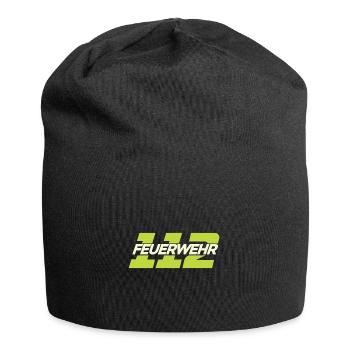 Feuerwehr 112 - Jersey-Beanie - Schwarz - Vorne