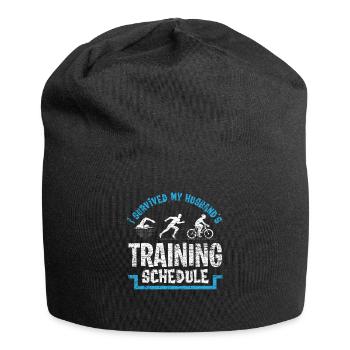 Triathlon Ehemann - Jersey-Beanie - Schwarz - Vorne