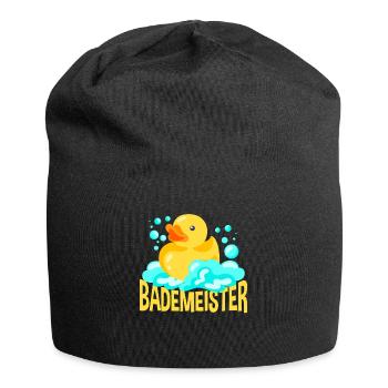 Bademeister - Jersey-Beanie - Schwarz - Vorne