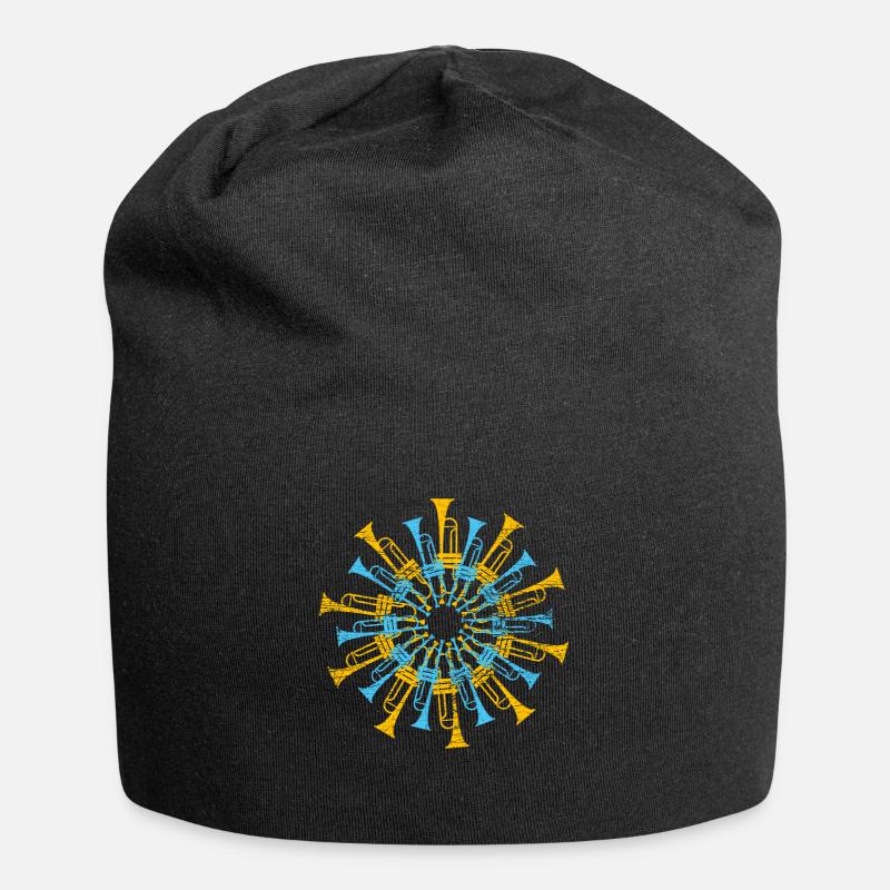 Trompette - Bonnet en jersey - noir