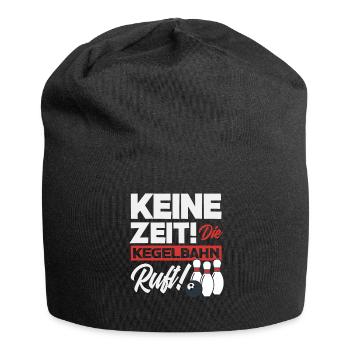 Kegeln Mannschaftssport - Jersey-Beanie - Schwarz - Vorne