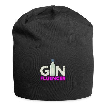 Gin Fluencer - Bonnet en jersey - noir - Devant