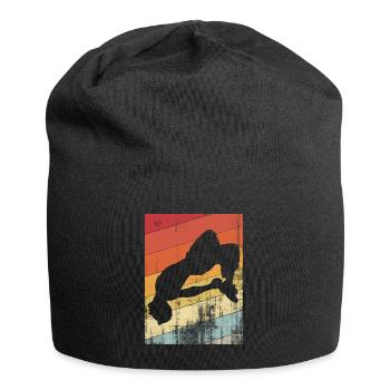 Parkour retro - Jersey Beanie - black - Front