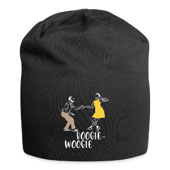 Boogie woogie - Jersey Beanie - black - Front