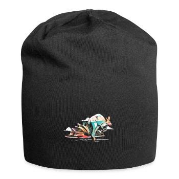 Kangaroo australia - Jersey Beanie - black - Front