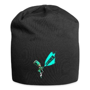 Pistolet de peinture de peinture - Cadeau de peinture de voiture - Bonnet en jersey - noir - Devant
