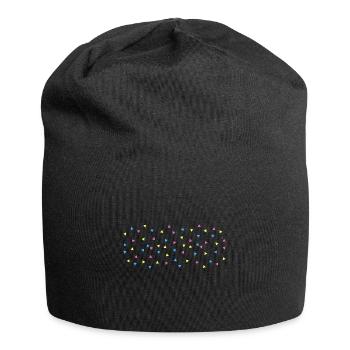 Pan dreiecke - Jersey-Beanie - Schwarz - Vorne