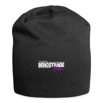 Die Bergstraße mein Lieblingsplatz in Hessen - Jersey-Beanie - Schwarz - Vorne