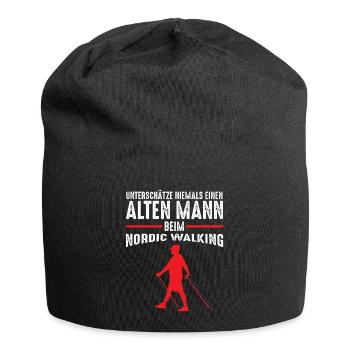 Nordic Walking - Jersey-Beanie - Schwarz - Vorne