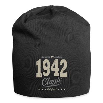 LIMITED EDITION 1942 Geburtstagsgeschenk 79 Jahre - Jersey-Beanie - Schwarz - Vorne