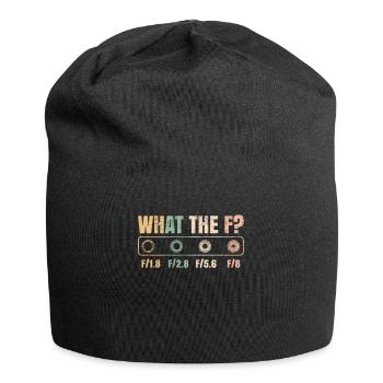 Fotograf - What the f? - Jersey-Beanie - Schwarz - Vorne
