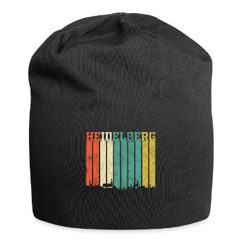 Heidelberg | Heidelberg Skyline - Jersey-Beanie - Schwarz - Vorne
